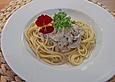 Spaghetti mit Pilz - Cognac Sauce