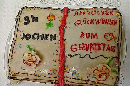 Torte in Buchform 13