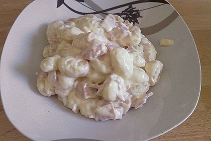 Gnocchi in Käse - Sahne - Soße 2