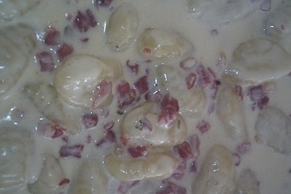 Gnocchi in Käse - Sahne - Soße 7