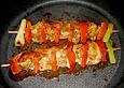 Fleischspie&szlig;e in fruchtiger Tomaten - Asiasauce
