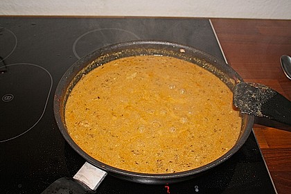 Geschnetzeltes mit Honig - Senf - Sauce