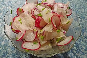 Rettich - Radieschen - Salat
