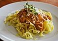 Tagliatelle in Lachs - Pernod - Sauce