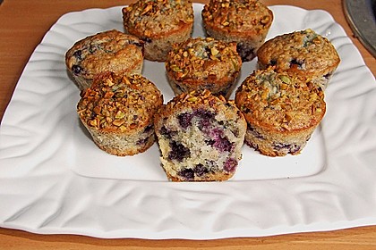 'Fluffige' Blaubeermuffins 1