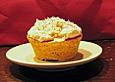 Mohncupcakes mit Rhabarberfrosting