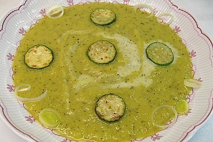 Zucchini - Curry - Suppe 8