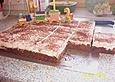 Schoko - Birnen - Kuchen mit Schmand