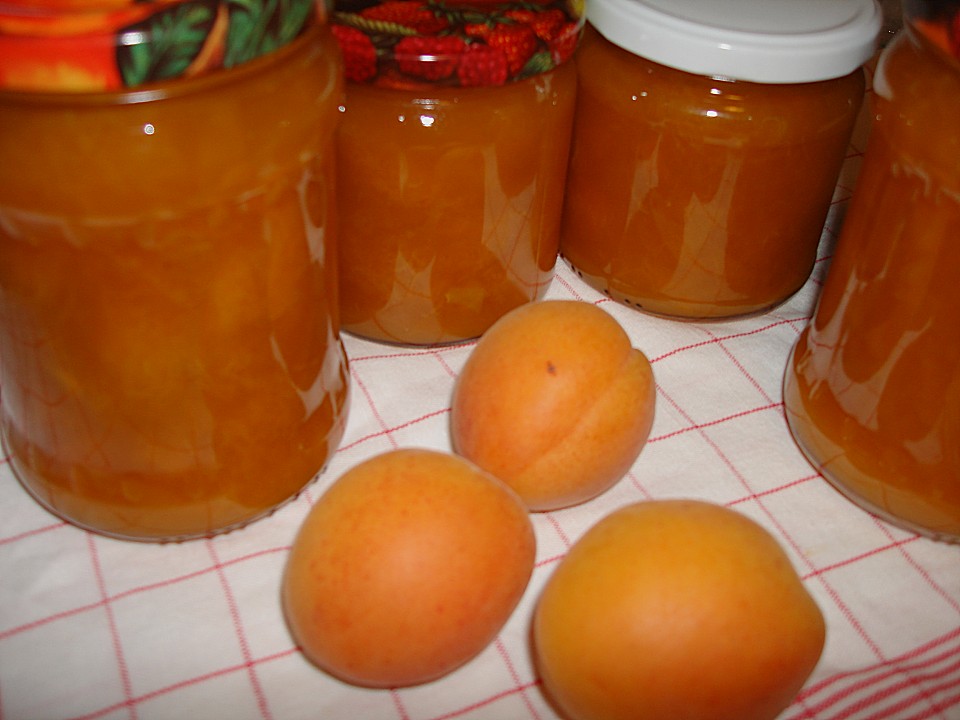 aprikosenmarmelade mit ingwer