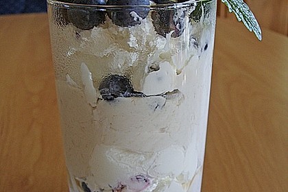 Bananen - Heidelbeerquark 4