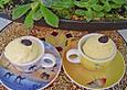Wei&szlig;es Kaffeeeis