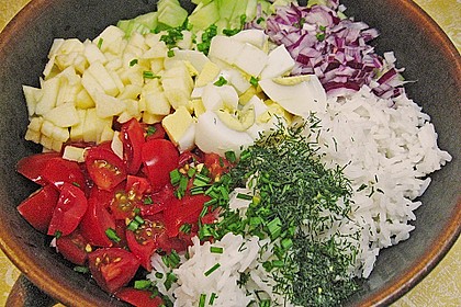 Frischer Reissalat 1