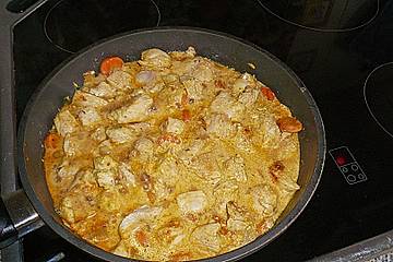 Curry-Geschnetzeltes