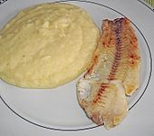 Schollenfilet mit Kohlrabi - Kartoffelp&uuml;ree (Bild)