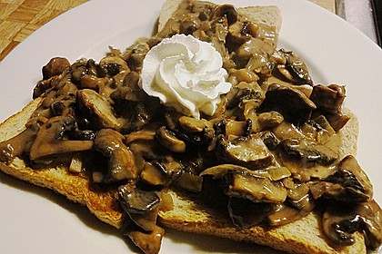 Champignon - Sahne - Sauce 1