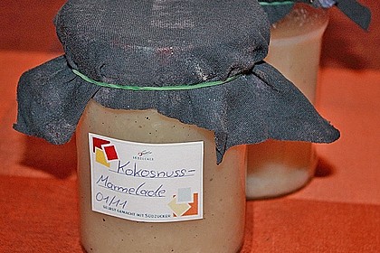 Kokosnuss - Marmelade