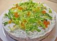Krabben - Lachs - Torte