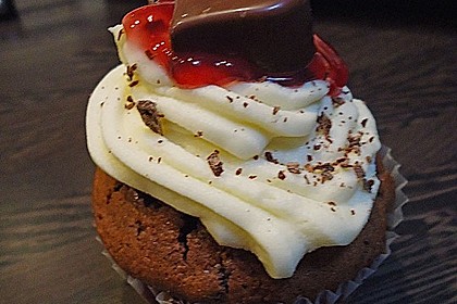 Schwarzwälder Kirsch Cupcakes 89