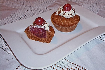 Schwarzwälder Kirsch Cupcakes 138