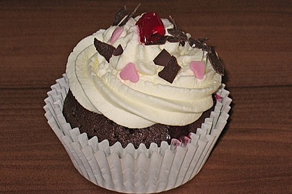 Schwarzwälder Kirsch Cupcakes 106