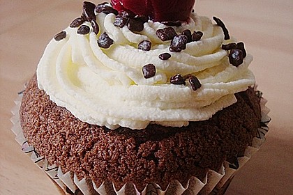 Schwarzwälder Kirsch Cupcakes 2