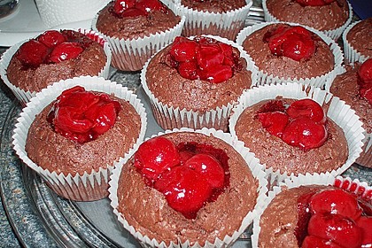 Schwarzwälder Kirsch Cupcakes 109