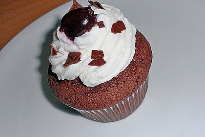 Schwarzwälder Kirsch Cupcakes 84