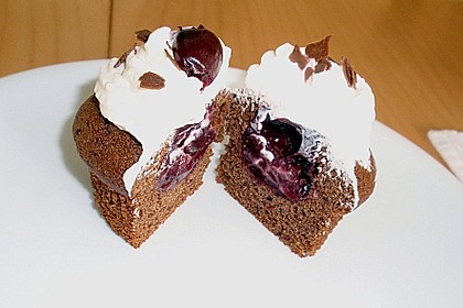 Schwarzwälder Kirsch Cupcakes 108