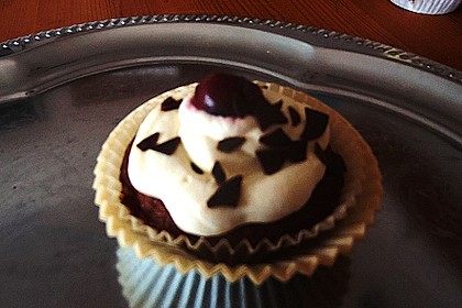 Schwarzwälder Kirsch Cupcakes 210