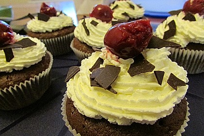 Schwarzwälder Kirsch Cupcakes 144