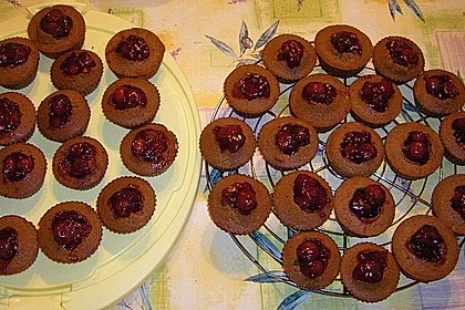 Schwarzwälder Kirsch Cupcakes 197