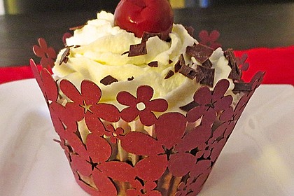 Schwarzwälder Kirsch Cupcakes 105