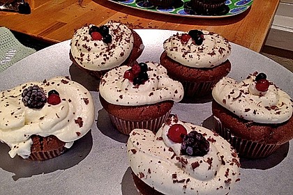 Schwarzwälder Kirsch Cupcakes 180