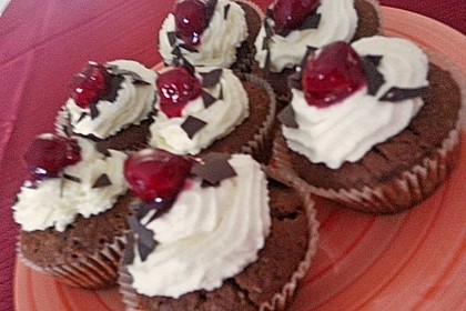 Schwarzwälder Kirsch Cupcakes 208