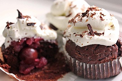Schwarzwälder Kirsch Cupcakes 139