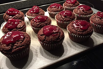 Schwarzwälder Kirsch Cupcakes 100