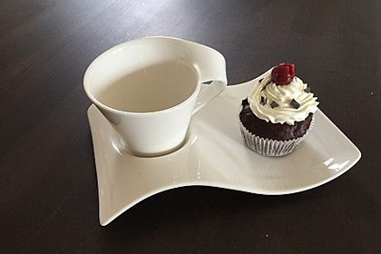Schwarzwälder Kirsch Cupcakes 57