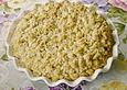 Apple Pie  mit einer Streuseldecke
