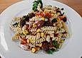 Schneller italienischer Nudelsalat mit Mortadella