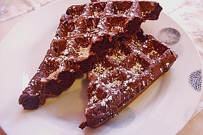 Schokoladen - Brownie - Waffeln