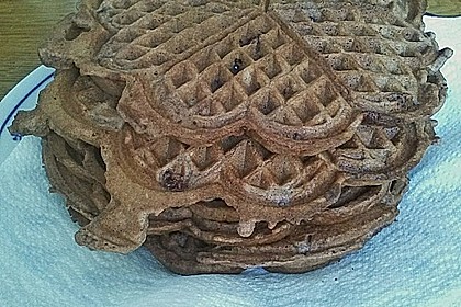Schokoladen - Brownie - Waffeln 2