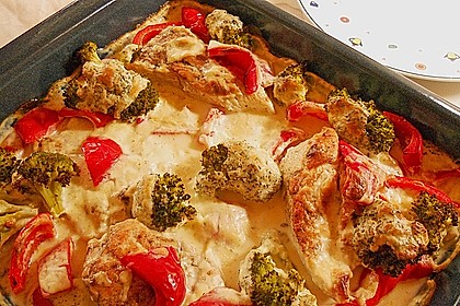 Paprika - Brokkoli - H&auml;hnchen 1