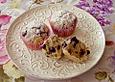 Bananen - Muffins mit Schokolade