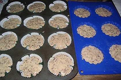 Bananen - Muffins mit Schokolade 3