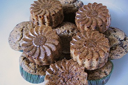 Bananen - Muffins mit Schokolade 4