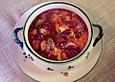 Paprika - Bohnensuppe