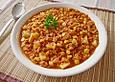 Tomatige Hackfleischsuppe