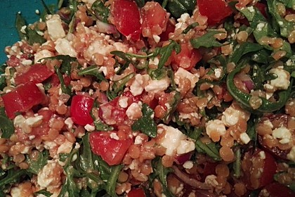 Salat aus roten Linsen 5