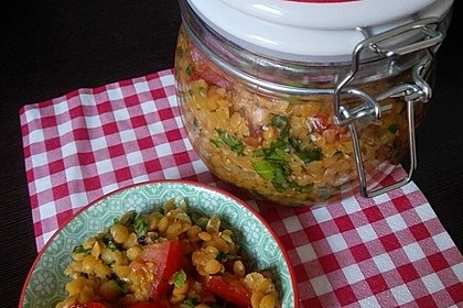 Salat aus roten Linsen 2