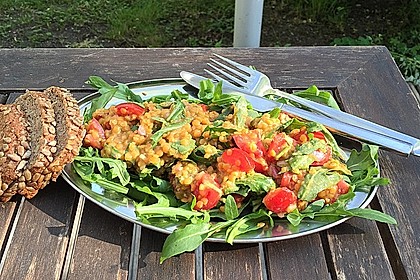 Salat aus roten Linsen 3